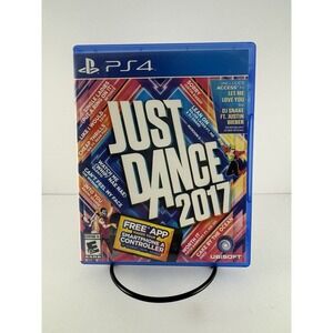 Just Dance 2017 Sony Playstation 4 PS4 Video Game - library used